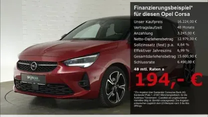 Gebraucht Opel Corsa Ultimate 131 PS (96 kW) 2022 Rot Kleinwagen