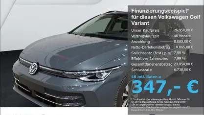 Usata VW Golf VIII Goal 150 CV (110 kW) 2025 Grigio Station wagon