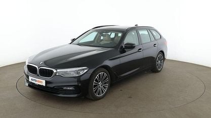 Używany BMW 530 Sport Line 265 KM (194 kW) 2017 Czarny Kombi