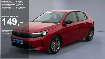 Neu Opel Corsa Edition 101 PS (74 kW) 2025 Kardiorot Kleinwagen