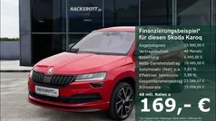 Rot Gebraucht 2022 Skoda Karoq SportLine SUV | 25.980 € (Fairer Preis)