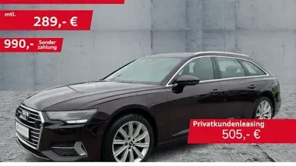 Gebraucht Audi A6 Sport 286 PS (210 kW) 2021 Rot Kombi