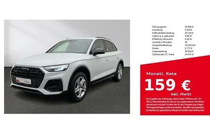 Gletscherweiß metallic Gebraucht 2022 Audi Q5 Ambiente SUV | 35.880 € (Guter Preis)