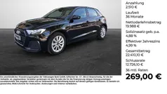 Schwarz Gebraucht 2023 Audi A1 Sportback Advanced Kleinwagen | 22.498 € (Fairer Preis)