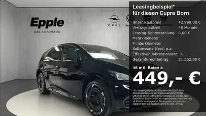 Nouă Cupra Born 169 kW (231 CP) 2026 Alb Hatchback