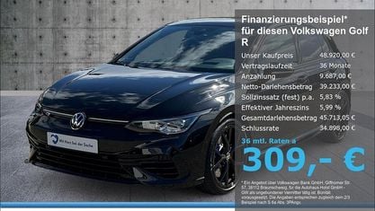Gebraucht VW Golf VIII R 333 PS (244 kW) 2024 Schwarz Limousine