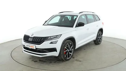Gebraucht Skoda Kodiaq RS 239 PS (175 kW) 2019 Weiß SUV