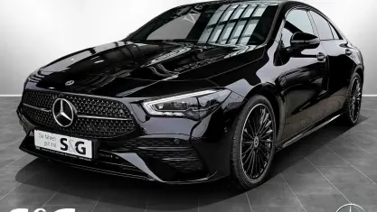 Gebraucht Mercedes CLA200 AMG 163 PS (119 kW) 2026 Unilack nachtschwarz Coupé