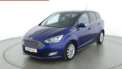 Blau Gebraucht 2016 Ford C-MAX Titanium Van / Kleinbus | 9.790 € (Fairer Preis)