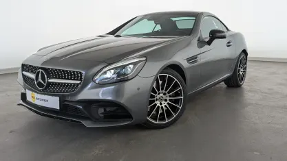 Usata Mercedes SLC200 AMG line 184 CV (135 kW) 2018 Grigio Cabrio