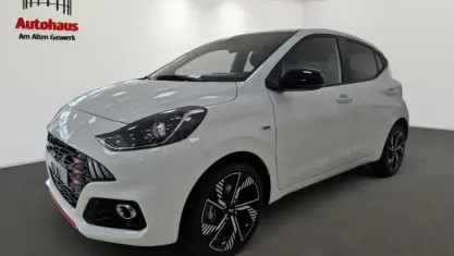 Neu Hyundai i10 N Line 90 PS (66 kW) 2025 Weiss Kleinwagen