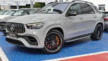 Manufaktur lack manufaktur alpingrau uni Gebraucht 2025 Mercedes GLE63 AMG Premium Plus Van | 179.890 €