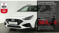 Atlas white Gebraucht 2024 Hyundai i30 N Line Kombi | 25.824 € (Fairer Preis)