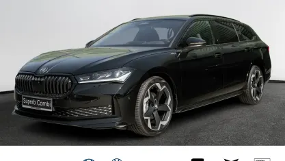 Uusi Skoda Superb SportLine 150 HP (110 kW) 2026 Musta Farmari