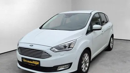 Weiß Gebraucht 2019 Ford C-MAX Titanium Van / Kleinbus | 15.490 € (Etwas zu teuer)