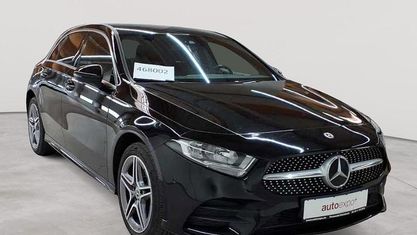Occasion Mercedes A250 AMG line 160 PK (117 kW) 2021 Zwart Sedan