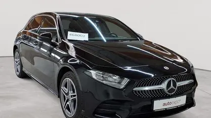 Gebraucht Mercedes A250 AMG line 160 PS (117 kW) 2021 Nachtschwarz Limousine