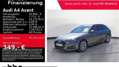 Gebraucht Audi A4 Ambiente 265 PS (194 kW) 2022 Terragrau metallic Kombi