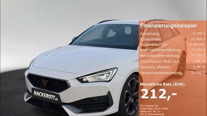 Second-hand Cupra Leon VZ 310 CP (228 kW) 2024 Alb Berlinǎ