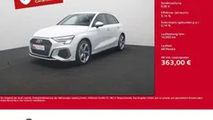 Gletscherweiß metallic Gebraucht 2024 Audi A3 Sportback S-Line Limousine | 38.980 € (Fairer Preis)