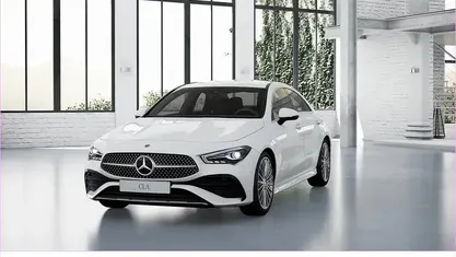 Weiß Gebraucht 2025 Mercedes CLA200 AMG Coupé | 36.900 € (Fairer Preis)