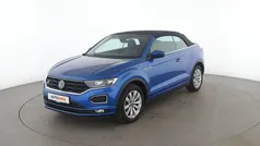 Blau Gebraucht 2022 VW T-Roc Cabriolet R-line Cabrio | 27.890 € (Guter Preis)