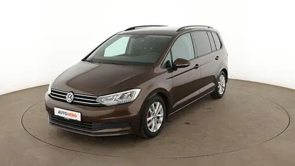 Gebraucht VW Touran Comfortline 110 PS (80 kW) 2016 Braun Van / Kleinbus