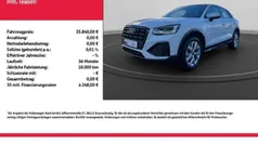 Gletscherweiß metallic Gebraucht 2024 Audi Q2 Advanced SUV | 35.840 € (Fairer Preis)