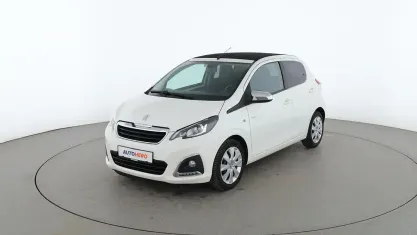 Gebraucht Peugeot 108 Style 72 PS (52 kW) 2019 Weiß Kleinwagen