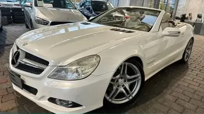 Używany Mercedes SL500 388 KM (285 kW) 2008 Biały Kabriolet