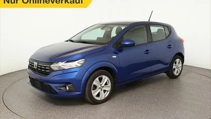 Usata Dacia Sandero Comfort 91 CV (66 kW) 2021 Blu Utilitaria