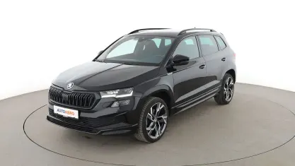 Gebraucht Skoda Karoq SportLine 150 PS (110 kW) 2023 Schwarz SUV