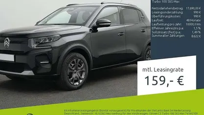 Perlaneraschwarz Gebraucht 2025 Citroën C3 Kleinwagen | 17.690 € (Fairer Preis)
