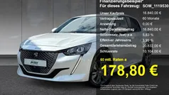 Met. perlmutt weiß Gebraucht 2021 Peugeot e-208 Allure Kleinwagen | 16.840 € (Fairer Preis)