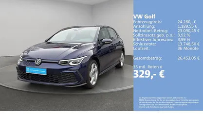 Usata VW Golf VIII GTE 245 CV (180 kW) 2022 Blu Berlina
