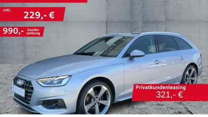 Gebraucht Audi A4 Advanced 163 PS (119 kW) 2023 Silber Kombi