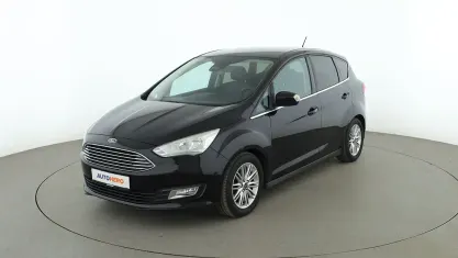 Gebraucht Ford C-MAX Titanium 125 PS (91 kW) 2018 Schwarz Van / Kleinbus
