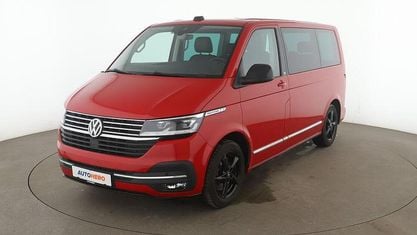 Używany VW Multivan Generation Six 204 KM (150 kW) 2022 Czerwony Minivan