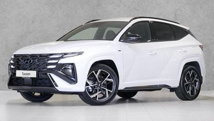 Neu Hyundai Tucson N Line 150 PS (110 kW) 2026 Atlas white SUV
