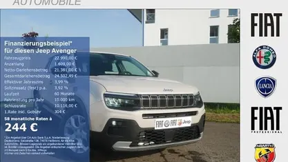 Gebraucht 2025 Jeep Avenger Altitude SUV | 22.990 € (Guter Preis)