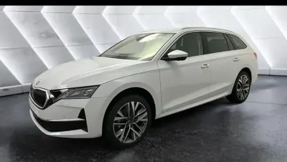 Nouă Skoda Octavia 150 CP (110 kW) 2025 Alb Break