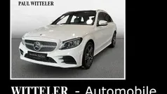 Unilack polarweiß Gebraucht 2020 Mercedes C200 AMG line Limousine | 25.980 € (Fairer Preis)