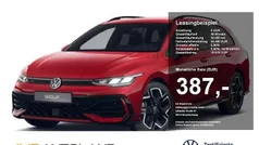 Kings red Gebraucht 2024 VW Golf VIII R-line Kombi | 34.490 € (Fairer Preis)