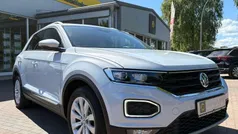 White silver metallic (metallic) Gebraucht 2019 VW T-Roc Sportline SUV | 22.900 € (Fairer Preis)