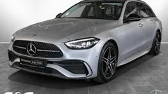 Silber Gebraucht 2024 Mercedes C200 AMG Kombi | 38.970 € (Fairer Preis)