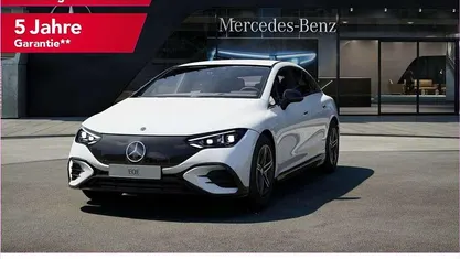 Unilack polarweiß Gebraucht 2022 Mercedes EQE350 AMG Limousine | 39.880 € (Fairer Preis)