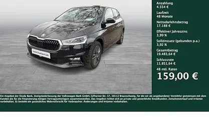 Schwarz Gebraucht 2025 Skoda Fabia Tour Limousine | 21.605 € (Fairer Preis)