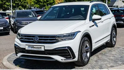 Gebraucht VW Tiguan R-line 150 PS (110 kW) 2024 Weiss SUV