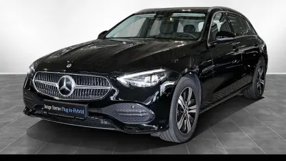 Gebraucht Mercedes C300e Avantgarde 204 PS (150 kW) 2023 Unilack schwarz Kombi