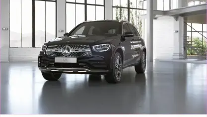 Gebraucht Mercedes GLC300e 194 PS (142 kW) 2022 Schwarz